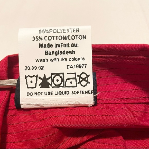 KFC Kentucky Fried Chicken Red Button Up Uniform Size Small Women’s - Picture 6 of 15